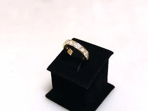 Gold Ring mit 20 Diamanten | 585er Gelbgold | ca. 0.1.6ct | 4.3g - Bild 1 von 5
