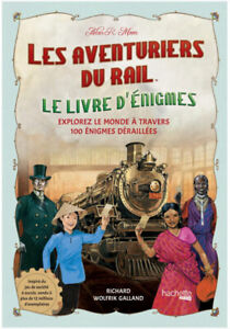 Livre Escape - Les Aventuriers du Rail : Le Livre d’énigmes
