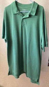 CAMISA POLO HOMBRE VERDE GRANO SEMINUEVA TALLA XL - Imagen 1 de 4