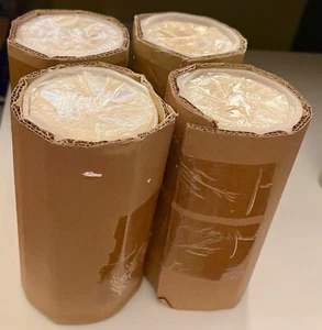 Set of 4 Vanilla Scented Pillar Candles 6"H x 3"W - Picture 1 of 2