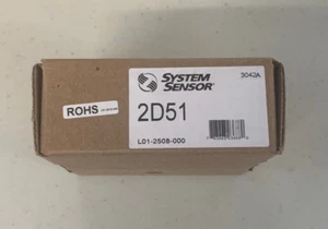SYSTEM SENSOR 2D51 PHOTOELECTRIC SMOKE DETECTOR - Picture 1 of 1