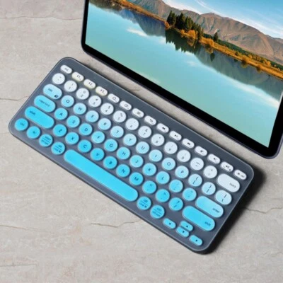 keyboard skin cover for US version  Logitech Pebble 2 Combo Wireless Key - Image 1 of 4