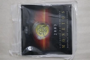 🧭 🇱🇹 LITHUANIA 2003 MINT SET SCARCE SEALED ROYAL MINT B67 #294 - Picture 1 of 2