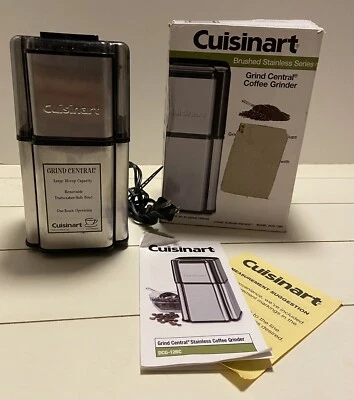 Molinillo de café central Cuisinart Grind DCG-12BC Foto 1 de 4