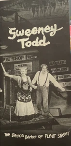 Sweeney Todd The Demon Barber of Fleet Street PB Book Photos and Lyrics 1979 - Picture 1 of 4