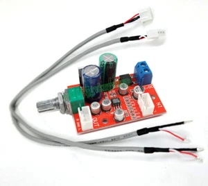 AC/DC AD828 Dynamic Microphone Stereo Preamp Preamplifier Board W Volume Control - Picture 1 of 6