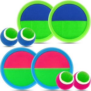 Toss and Catch Ball Set for Kids Age 3 4 5 6 7 8+ Catch Game Toys, Outdoor - Picture 1 of 12