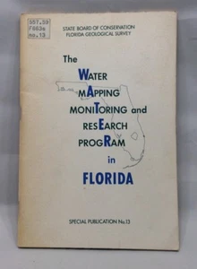 The Water Mapping Monitoring and Research Program in Florida Special Publication - Picture 1 of 6