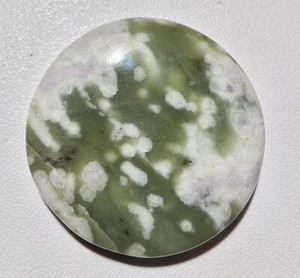 43.90 Cts Natural Peace Jade Cabochon Gemstone 29.9x29.9x5.1 MM - Picture 1 of 3