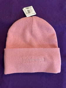 Berretto Lululemon Warm Revelation rosa nuovo con etichette - Foto 1 di 2