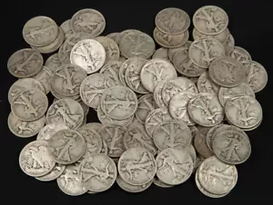Walking Liberty Half Dollars 90% Silver Estate Lot CHOOSE QUANTITY FREE SHIPPING - Picture 1 of 1