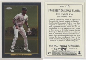 2020 Topps Turkey Red 2020 Chrome Tim Anderson #TRc-16