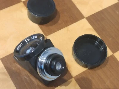 OBIETTIVO URMET CCTV TV LENS AD ANGOLO C-MOUNT 8.5MM F:1.5 - Immagine 1 di 4