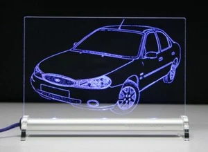 Placa luminosa LED grabada Ford Mondeo modelo 1997 (1996 - 2000) - Imagen 1 de 1