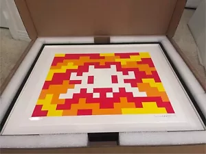 Invader CAMO Print Limited Edition X/100 *IN HAND* - Picture 1 of 2