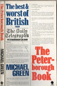"THE PETERBOROUGH BOOK" by Michael Green (Paperback) - (Daily Telegraph) - Picture 1 of 4