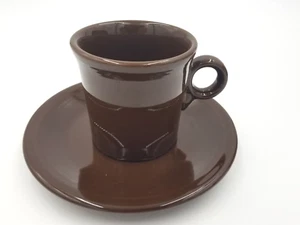 Fiesta Fiestaware Tea Cup and Saucer Set Homer Laughlin China Co OLDER MARK - Picture 1 of 3