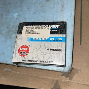 QUICKSILVER,NGK SPARK PLUGS @4;P/N 33-889597Q,IZFR5G. - Picture 1 of 4