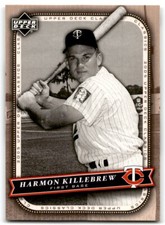 2005 UPPER DECK CLASSICS HARMON KILLEBREW MINNESOTA TWINS #42