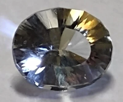 Gorgeous! 3.50ct 10x8.3x6 mm Custom Cut Brilliant Natural U/H Light Green Topaz! - Image 1 of 3