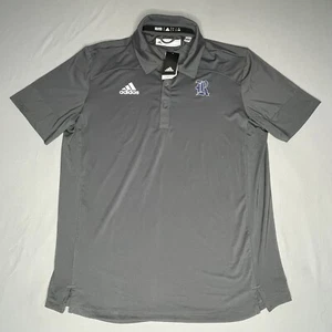 NUEVO Adidas Polo Camisa Para Hombre Grande Gris Mangas Cortas Golf Informal Adulto - Imagen 1 de 13