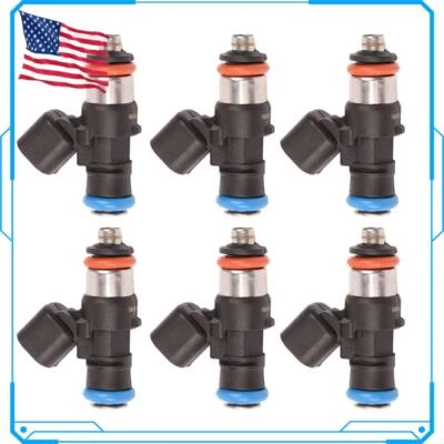 6 piezas inyectores de combustible para Ford Edge Lincoln Mazda 3.5 3.7L 2007-2011 0280158091 Q Foto 1 de 4