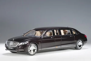 AUTOart 1/18 Mercedes-Maybach S 600 Pullman Dark Red Metallic S600 S-Class 76299 - Picture 1 of 17