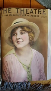 RARE August 1914 The Theatre w/ Hazel Dawn cover - Picture 1 of 1
