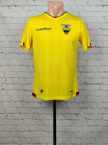 Football shirt soccer FC Ecuador FEF Home 2017/2018 Marathon jersey Yellow Men S Cover