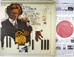 RCA RED SEAL 1978 Percy Grainger Piano Roll GRIEG Piano Concerto ARL1-3059 NM- - Imagen 1 de 5