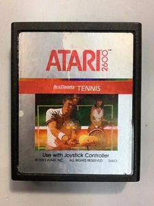 Cartucho de videojuego RealSports Tennis Atari 2600 1983 2680 - Imagen 1 de 6