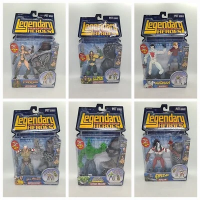 Legendary Comic Book Heroes Pitt Series Completo Foto 1 de 4