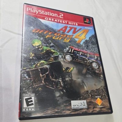 ATV Offroad Fury 4 PS2 (Sony PlayStation 2, 2006) Complete W CIB untested - Image 1 of 4