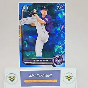 2022 Bowman Draft Sapphire Edition #BDC-151 Gabriel Hughes - Picture 1 of 2