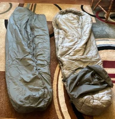 Patrulla del Ejército de los Estados Unidos y bolsa fría intermedia para ACU el sistema modular de saco de dormir Foto 1 de 4