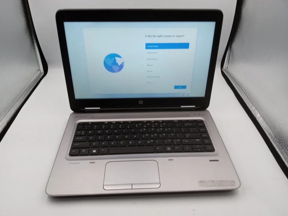 HP ProBook 645 G2 14" Laptop AMD A8-8600B 8GB RAM 128GB SSD Win11 -READ -RR - Image 1 of 4