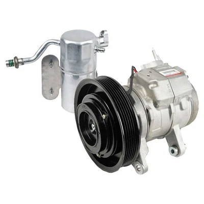 Compresor de aire acondicionado OEM para Dodge Dakota 2008 2009 2010 2011 con embrague y secador de aire acondicionado Foto 1 de 4