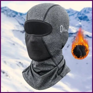 Maschera sci passamontagna termica antivento in pile copri viso per clima freddo. - Foto 1 di 32