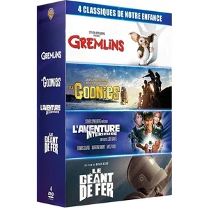 Gremlins + los Goonies + AVENTURA Interior + El Gigante Fer Estuche DVD No - Imagen 1 de 1
