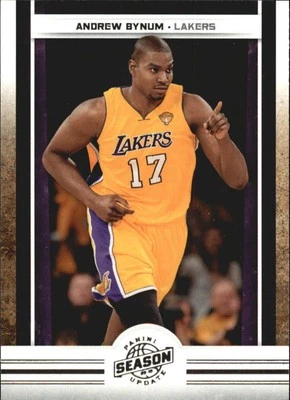 2009-10 Panini Season Update #136 Andrew Bynum  - Image 1 of 2