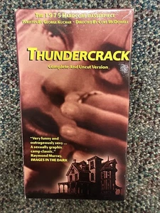 Thundercrack VHS rare cult horror comedy Videoactive Releasing Curt McDowell - Picture 1 of 3