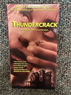 Thundercrack VHS rare cult horror comedy Videoactive Releasing Curt McDowell - Image 1 of 3