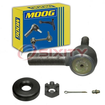 MOOG Right Outer Steering Tie Rod End for 1976-1978 GMC K25 Gear Rack Wheel vo Foto 1 de 4