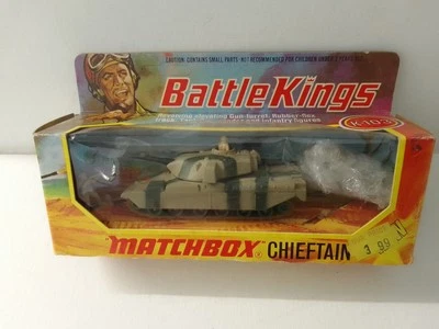 Vintage Matchbox Battle Kings K103  Cheiftain Boxed 1974 NOS - Image 1 of 4