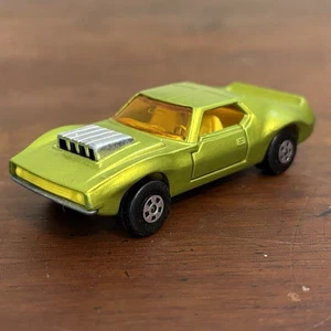 Lesney Matchbox Superfast AMX Javelin # 9 1972 Verde Made in United Kingdom - Foto 1 di 6