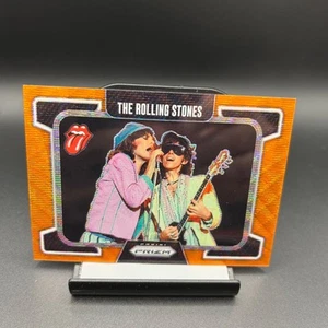 2025 Panini Prizm Rolling Stones #76 The Rolling Stones Orange Wave /259 - Picture 1 of 2