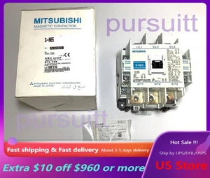 MAGNETIC CONTACT S-N65 AC200V MITSUBISHI FOR OTC WELDING M/C US Free TAX - Picture 1 of 15