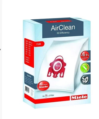 Sacchetto per Aspirapolvere Miele FJM 4 Sacchetti 2 Filtri