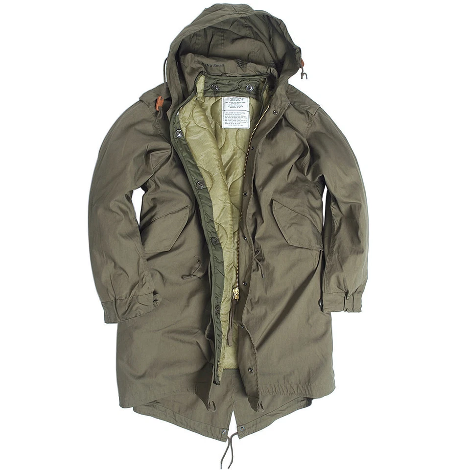 Chaqueta Parka M51 US Shell Con Forro Fishtail Para Campo Con Capucha - Imagen 1 de 1