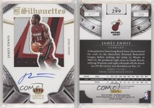 2014-15 Panini Preferred Silhouettes Prime /25 James Ennis #299 Rookie Auto RC